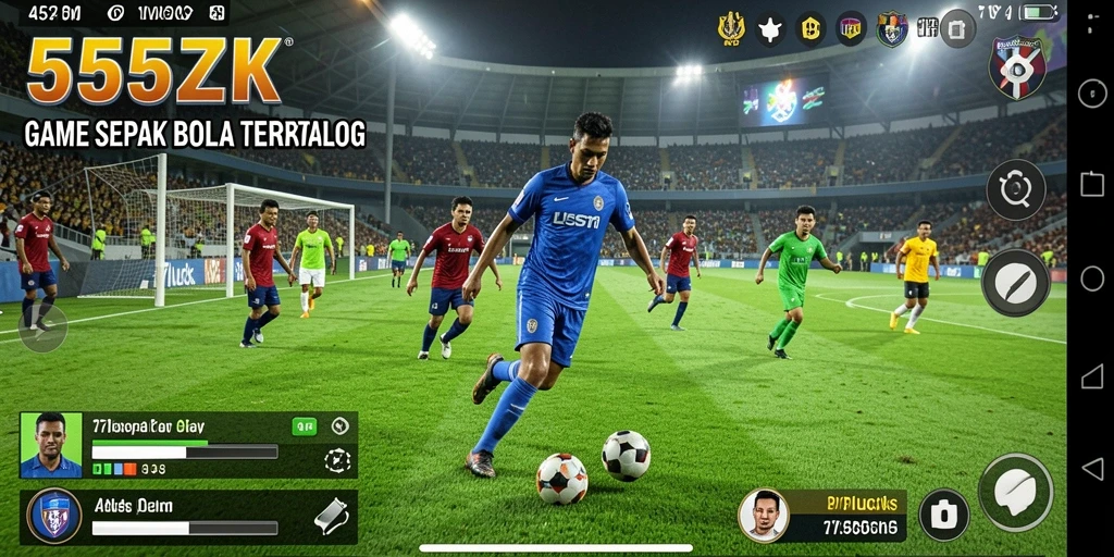 Tampilan gameplay 555ZK yang menegangkan dan realistis.