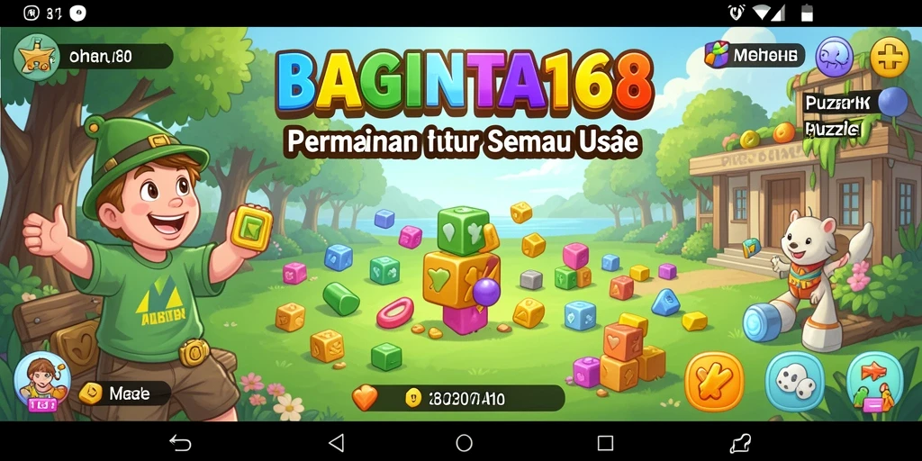 Tampilan gameplay menantang di BAGINTA168 dengan teka-teki seru.