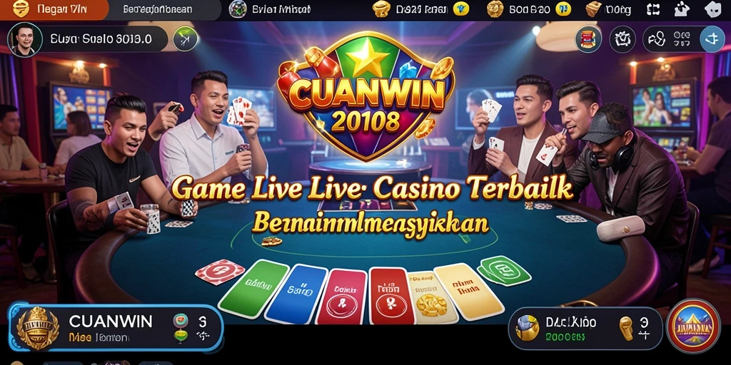 Tampilkan gameplay menegangkan dari CUANWIN Live Casino.