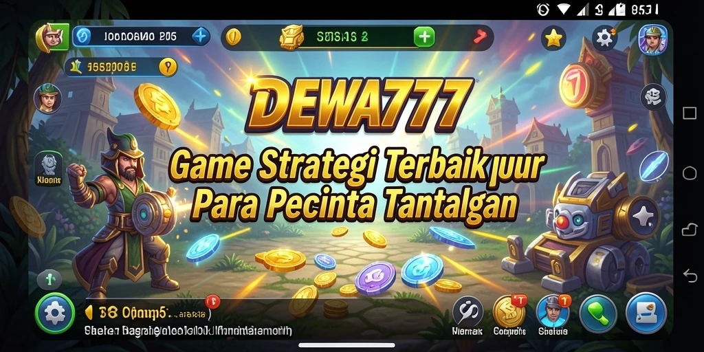 Tangkapan layar DEWA777 memperlihatkan pertempuran strategis yang mendebarkan.