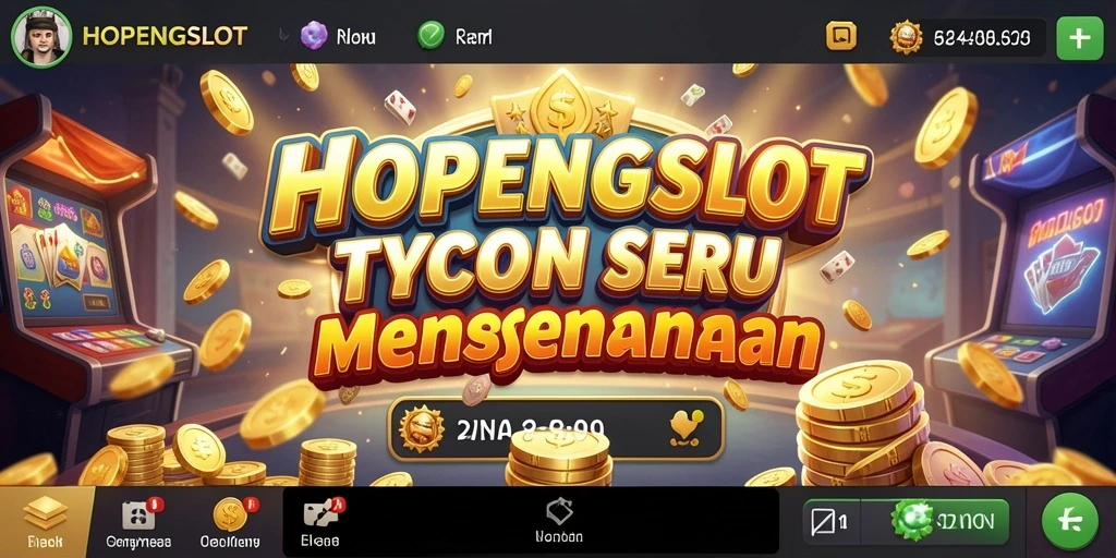Screenshot HOPENGSLOT menampilkan gameplay seru dan menarik dari mesin slot.