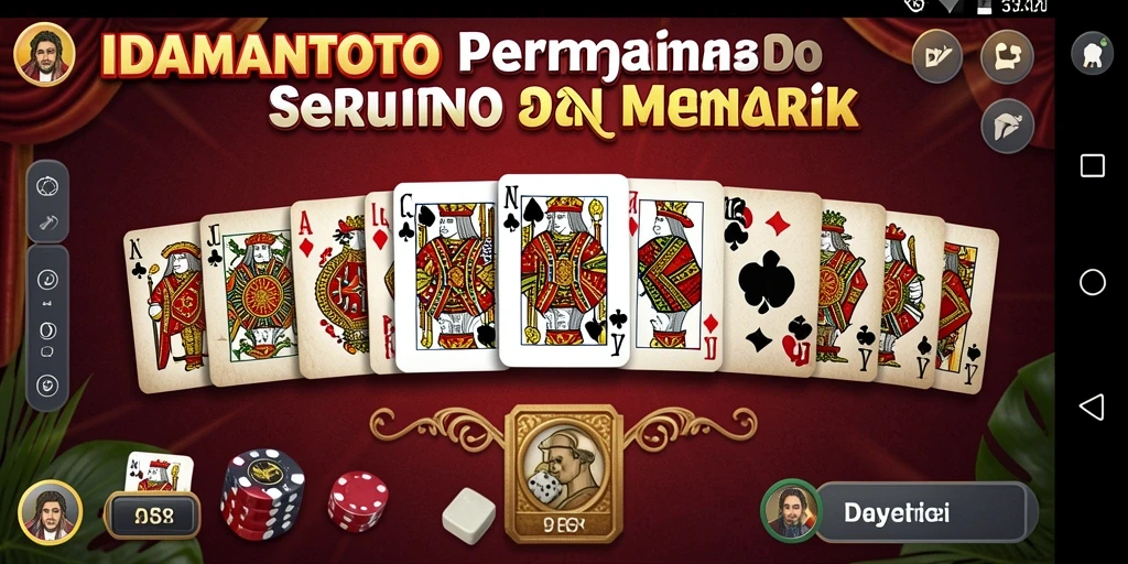 Tampilan menarik dari gameplay utama IDAMANTOTO yang memikat.