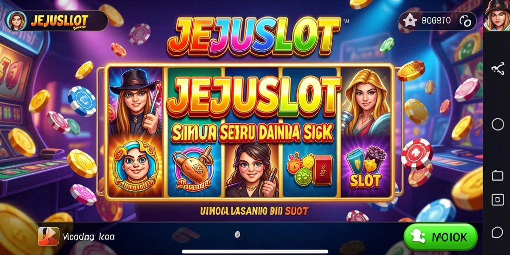Tampilan menarik dari gameplay <strong>JEJUSLOT</strong> yang penuh warna.