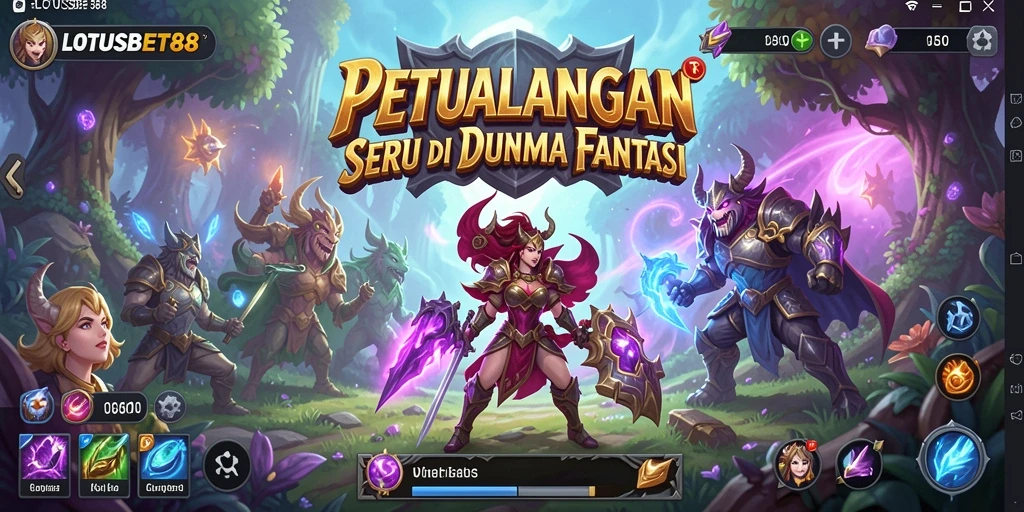 Gameplay LOTUSBET88 yang menawan dalam petualangan seru.
