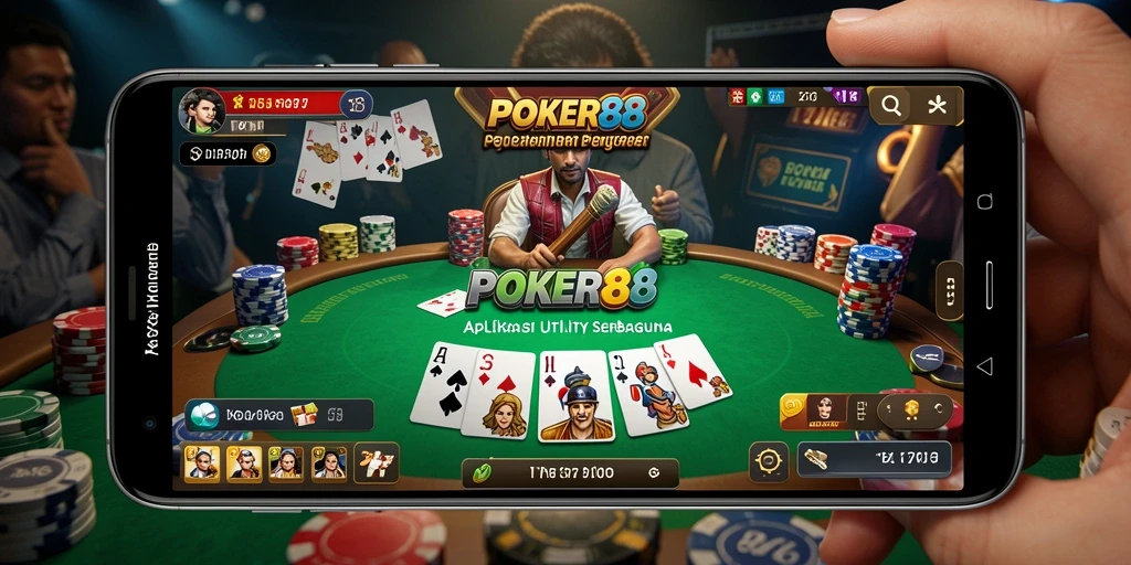 Tampilan antarmuka POKER88 yang modern dan user-friendly.