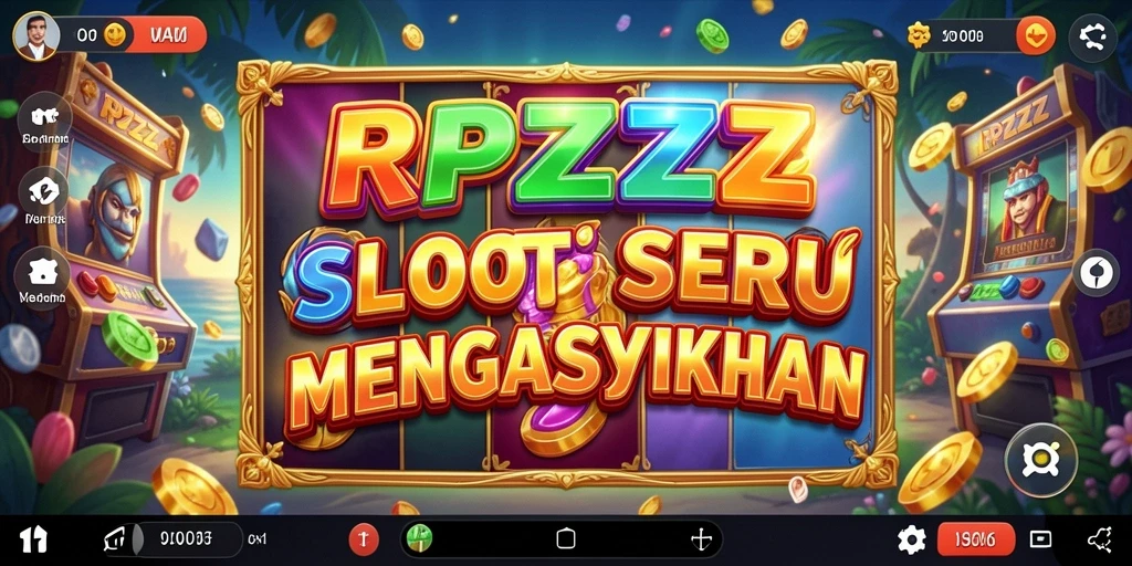 Screenshot utama RPZZZ menampilkan gameplay Slot yang mendebarkan.
