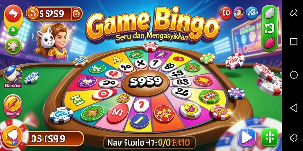 Tangkapan layar gameplay S9S9 yang penuh aksi Bingo.