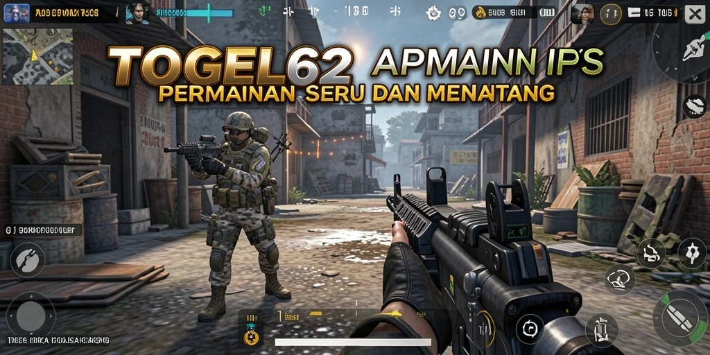 Tangkapan layar gameplay TOGEL62 dengan aksi tembak-menembak yang mendebarkan.