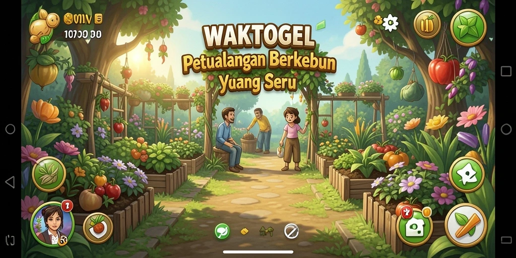 Tampilan menarik dari gameplay WAKTOGEL yang penuh warna.